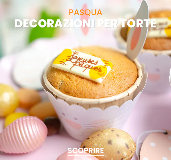Decorazioni per la torta di Pasqua