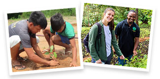 Annikids s'impegna insieme a Reforest'Action