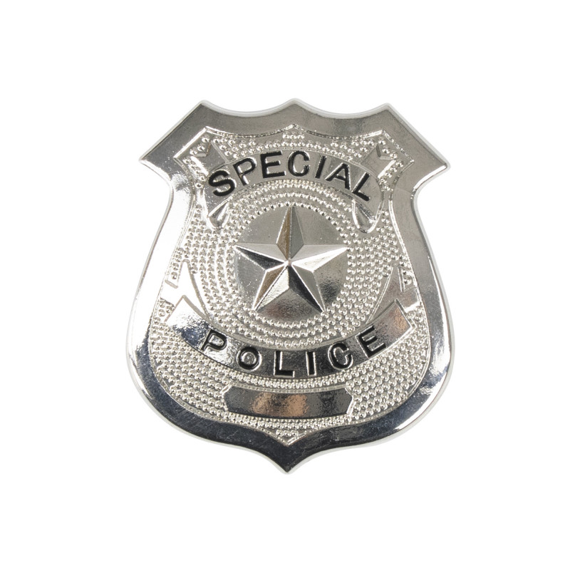 Distintivo Polizia - Metallo per il compleanno del tuo bambino - Annikids