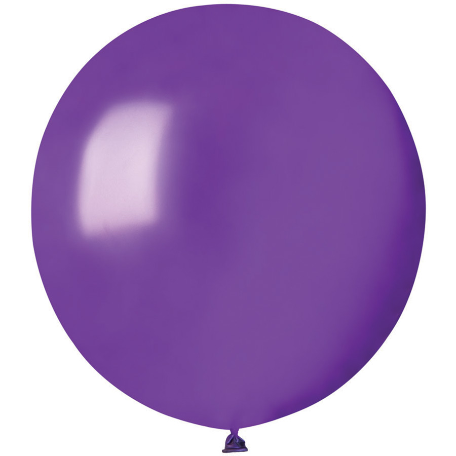 10 palloncini viola madreperla Ø48cm per il compleanno del tuo
