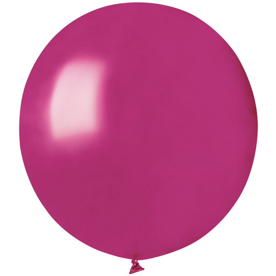 10 palloncini fucsia madreperla Ø48cm per il compleanno del tuo