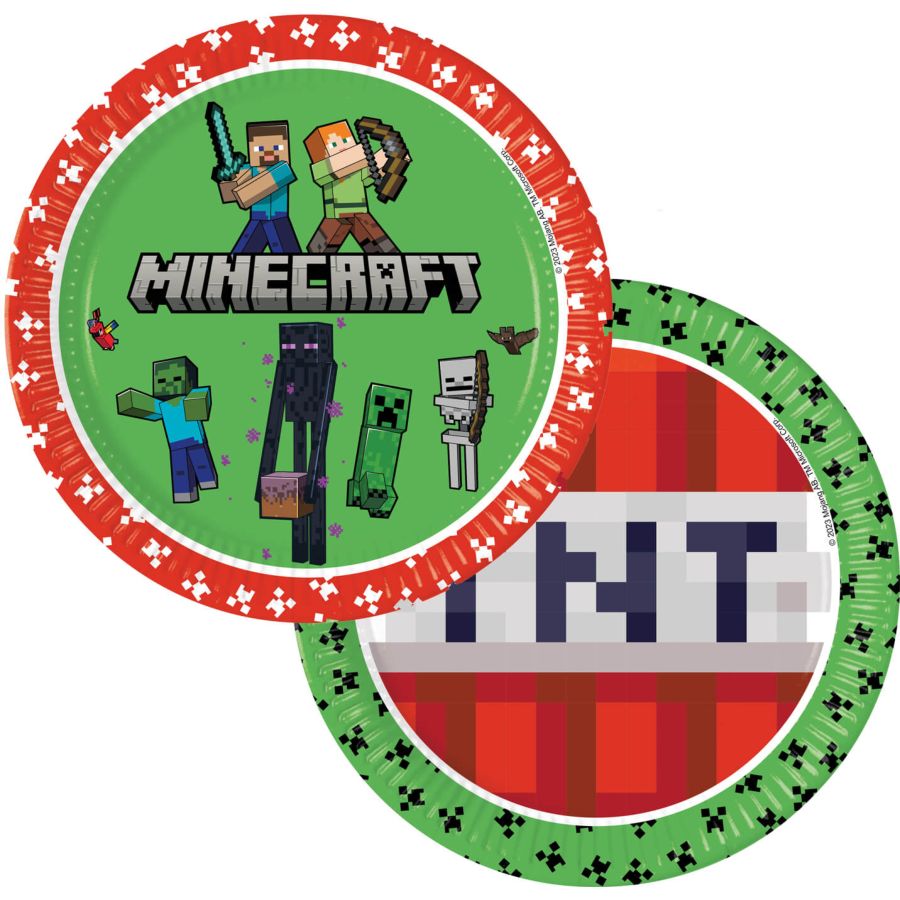 8 Piatti Minecraft per il compleanno del tuo bambino - Annikids