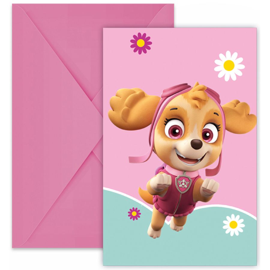 Abito Festa Paw Patrol SKYE Con Nome - Vestito Tutù Rosa Per Compleanno Bambina