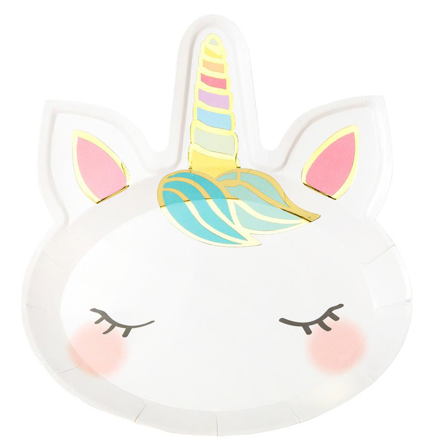 Minnie Unicorno SET TAVOLA EBAY 36pz Bicchieri Piatti Tovaglioli
