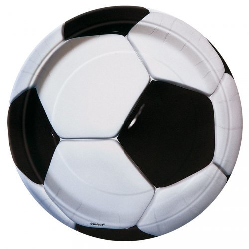 8 Piatti Pallone da Calcio 