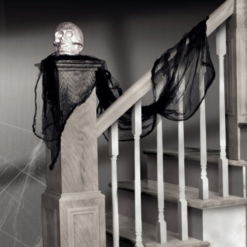 Velo Organza Nero 