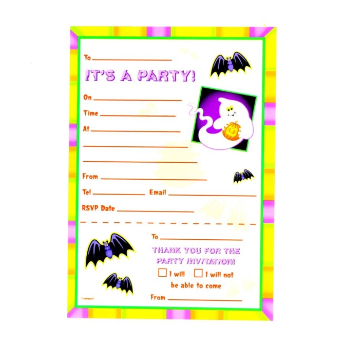 20 Inviti Halloween 
