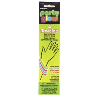 Assortimento di 4 braccialetti Luminosi
