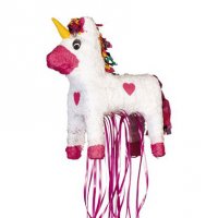 Pull Pinata Liocorno bianca