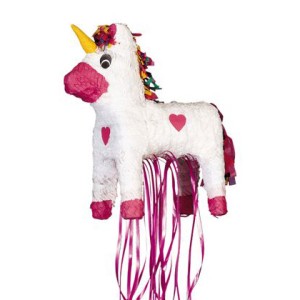 Pull Pinata Liocorno bianca