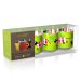 Confezione 4 bicchieri Decopop Margherita. n1