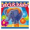 4 Decorazioni per Bicchieri Decopop Circus Party! images:#2