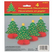 4 Mini abeti 3D