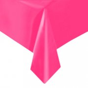 Tovaglia rosa tinta unita - Plastica