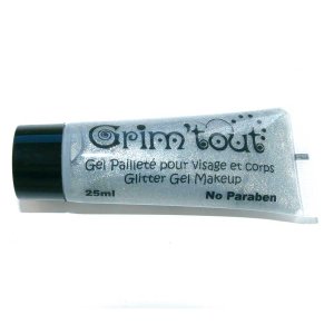 Gel glitter argento