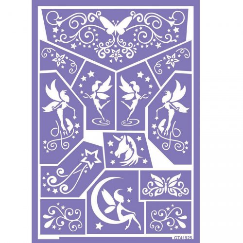 Stencil per trucco Fata 