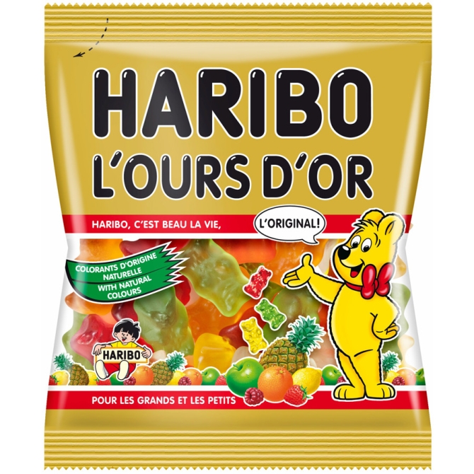 Orso d oro Haribo - Mini sacchetto 40g 