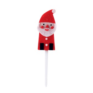 4 Stecchini Babbo Natale in Feltro