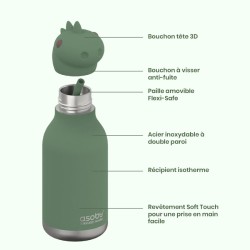 Borraccia Medusa Rosa - 460 ml. n°6