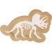 Contiene : 1 x 8 Piatti Dinosauro Kraft/Bianco. n6
