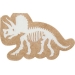 Contiene : 1 x 16 Tovaglioli piccoli Dinosauro Kraft/Bianco. n4