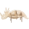 Espositore Dinosauro 3D - Legno images:#0