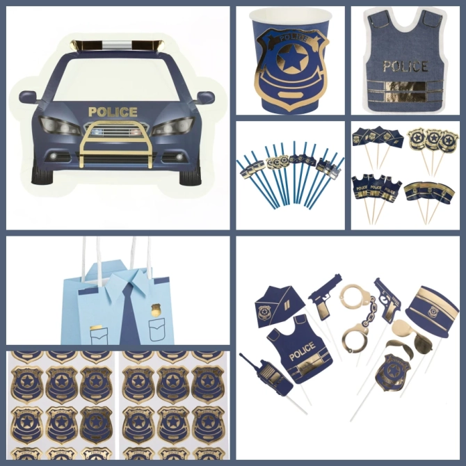 Maxi Party Box Polizia 