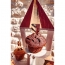 12 Cake Toppers Cavaliere Bordeaux