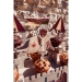 Cake Topper Cavaliere Bordeaux/nero/oro. n2