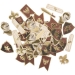 Contiene : 1 x 100 Coriandoli Cavaliere Bordeaux. n7
