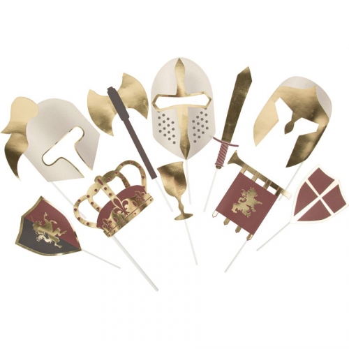 Kit 10 Photobooth Cavaliere Bordeaux 