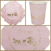 Party Box Principessa Rosa e oro