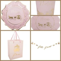 Grande Party Box Principessa Rosa e oro