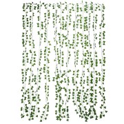 10 Ghirlande di foglie di Edera verde