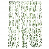 10 Ghirlande di foglie di Edera verde