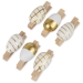 6 Mollettine Uova Oro&Bianco. n1
