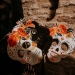 Kit per photobooth di Halloween Calavera. n2