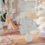 4 palline di Natale con paillettes