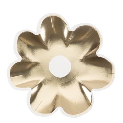 Grande Party Box Margherite bianche e oro. n�1