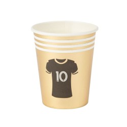 Grande Party Box Calcio oro e bianco. n2