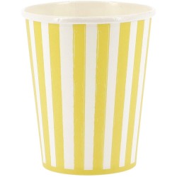 Scatola per feste mix&match gialla e bianca. n2