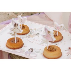 5 candele Fairy World. n1