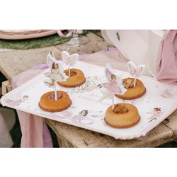 5 candele Fairy World. n2