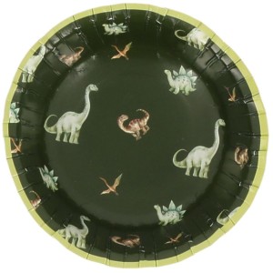 6 ciotole di dinosauro verdi