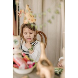 6 cappelli da dinosauro verdi. n3