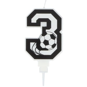 Candela da calcio numero 3 - 8,5 cm