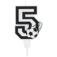 Candela da calcio numero 5 - 8,5 cm