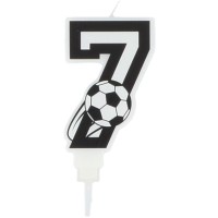 Candela da calcio numero 7 - 8,5 cm