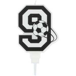 Candela da calcio numero 9 - 8,5 cm