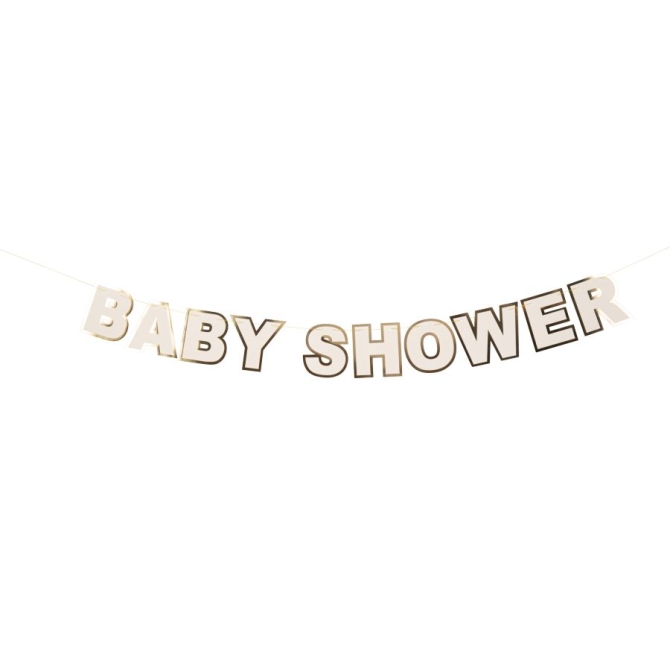 Ghirlanda per baby shower 